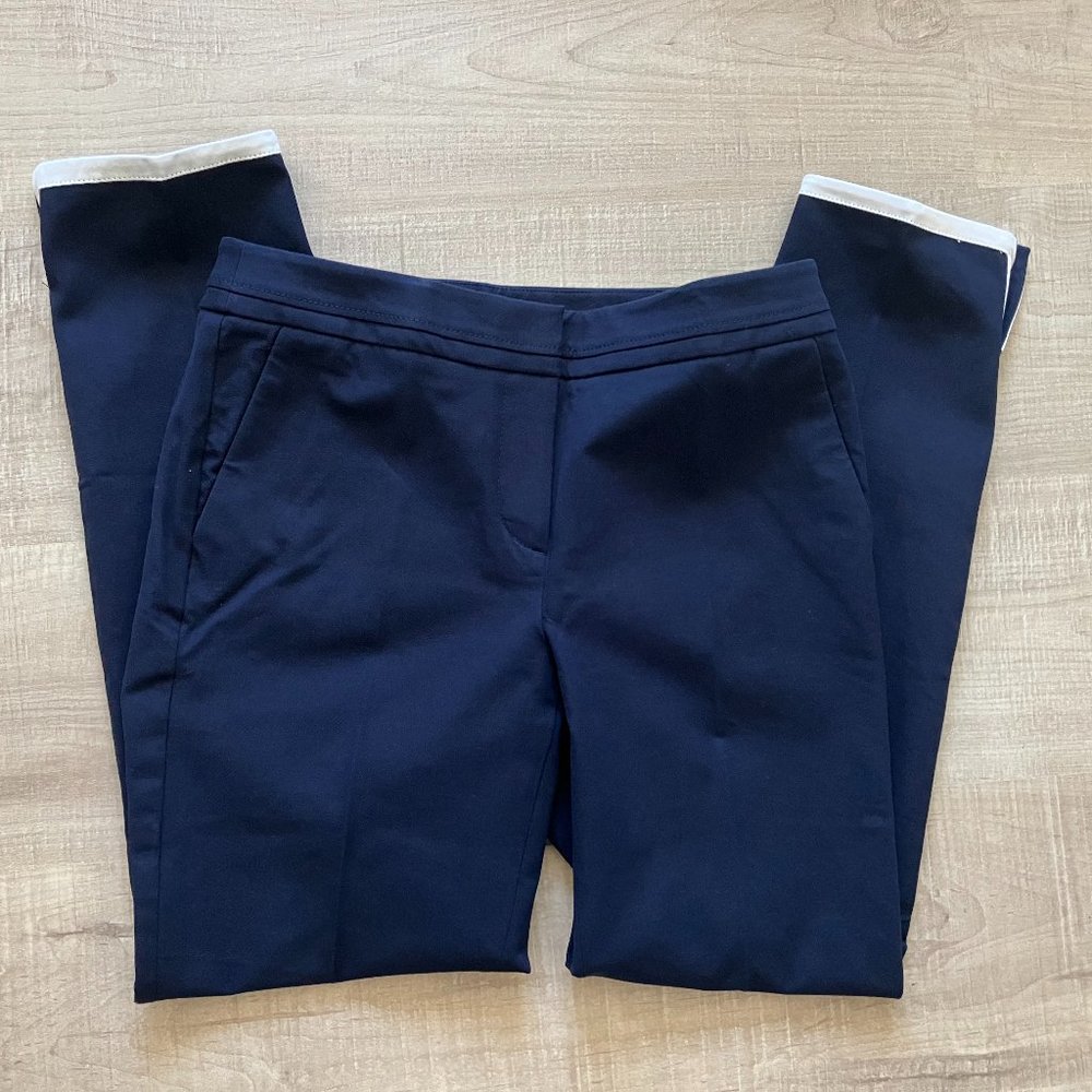Talbots Blue Cropped Pants